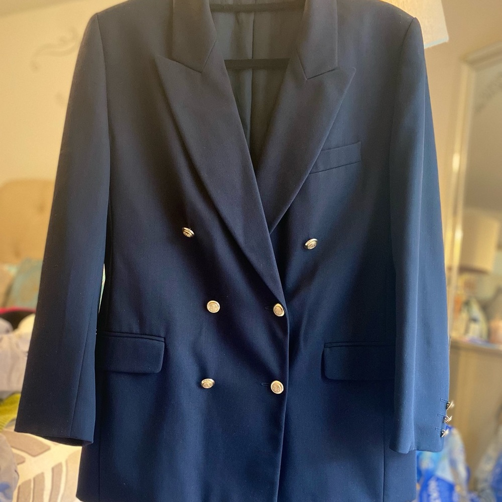 Marks & Spencer navy blue blazer